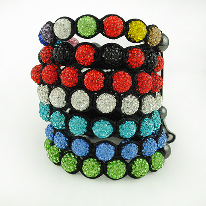 Multicolor accessories full diamond soft pottery round beads handmade rope woven bracelet women's retractable bracelet
Multicolor accessories full diamond soft pottery round beads handmade rope woven bracelet women's retractable bracelet