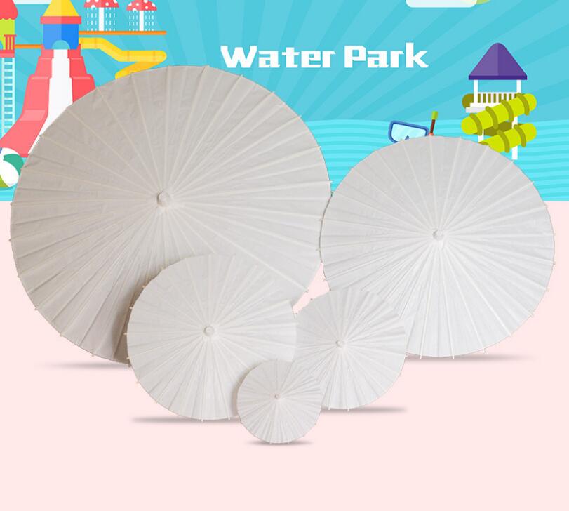 20 30 40 60CM bridal wedding parasols White paper umbrellas mini craft umbrella Children DIY umbrellas от DHgate WW