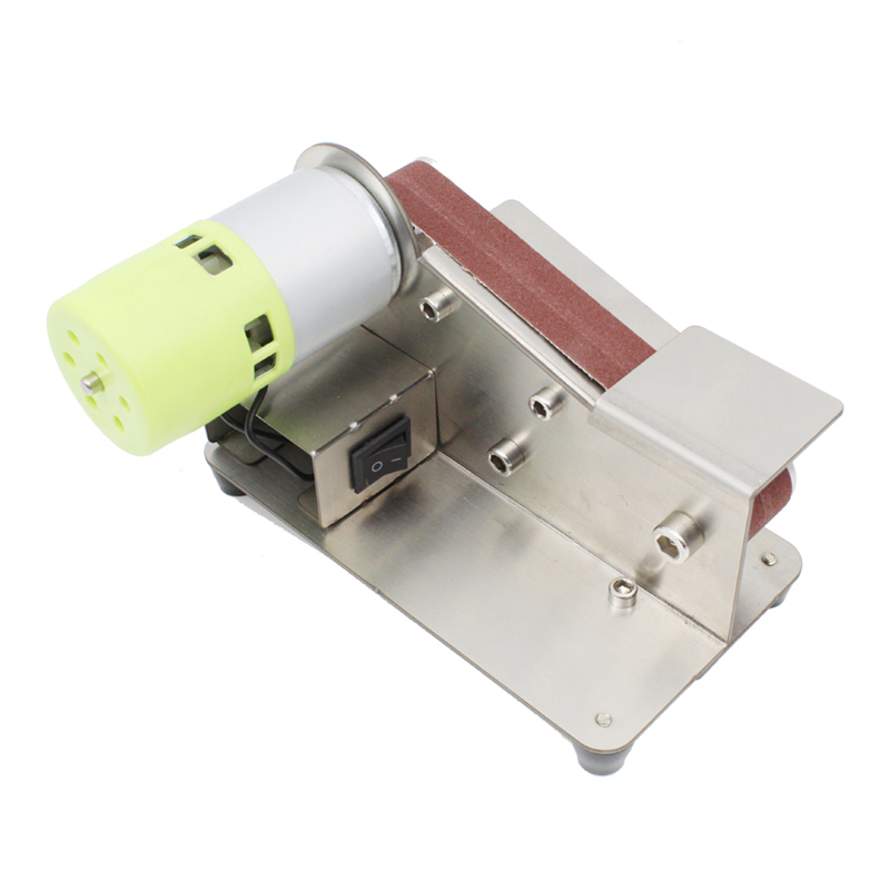 150W Fixed Sander Belt Machine 15 degree Electric Belt Sander Polishing Grinder Grinding Tool Cutter Edges Sharpener
150W Fixed Sander Belt Machine 15 degree Electric Belt Sander Polishing Grinder Grinding Tool Cutter Edges Sharpener