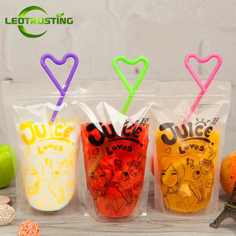 Leotrusting 100pcs/lot 350ml~500ml Frosted Plastic Cold & Hot Beverage Bag Juice Milk Beer Bag DIY Party Wedding Birthday Drink Pouches
Leotrusting 100pcs/lot 350ml~500ml Frosted Plastic Cold & Hot Beverage Bag Juice Milk Beer Bag DIY Party Wedding Birthday Drink Pouches