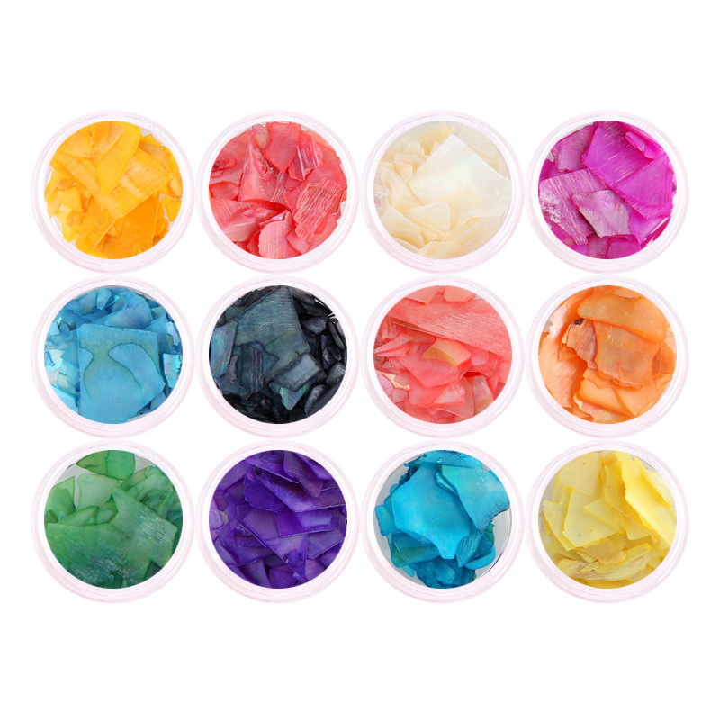 12 Colors DIY 3D Shiny Charm Slice Texture Natural Sea Shell Nail Art Decor CJ666, Red
12 Colors DIY 3D Shiny Charm Slice Texture Natural Sea Shell Nail Art Decor CJ666, Red