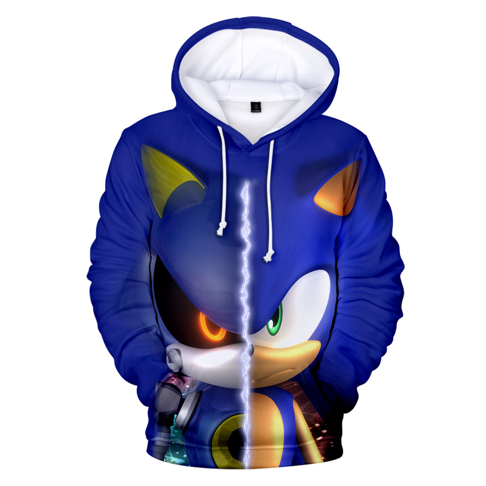 Anime Sonic The Hedgehog Cosplay Costume 3D Printed Funny Hoodie Men Women Casual Sweatshirt Streetwear Hip Hop Children Clothes, Black
Anime Sonic The Hedgehog Cosplay Costume 3D Printed Funny Hoodie Men Women Casual Sweatshirt Streetwear Hip Hop Children Clothes, Black