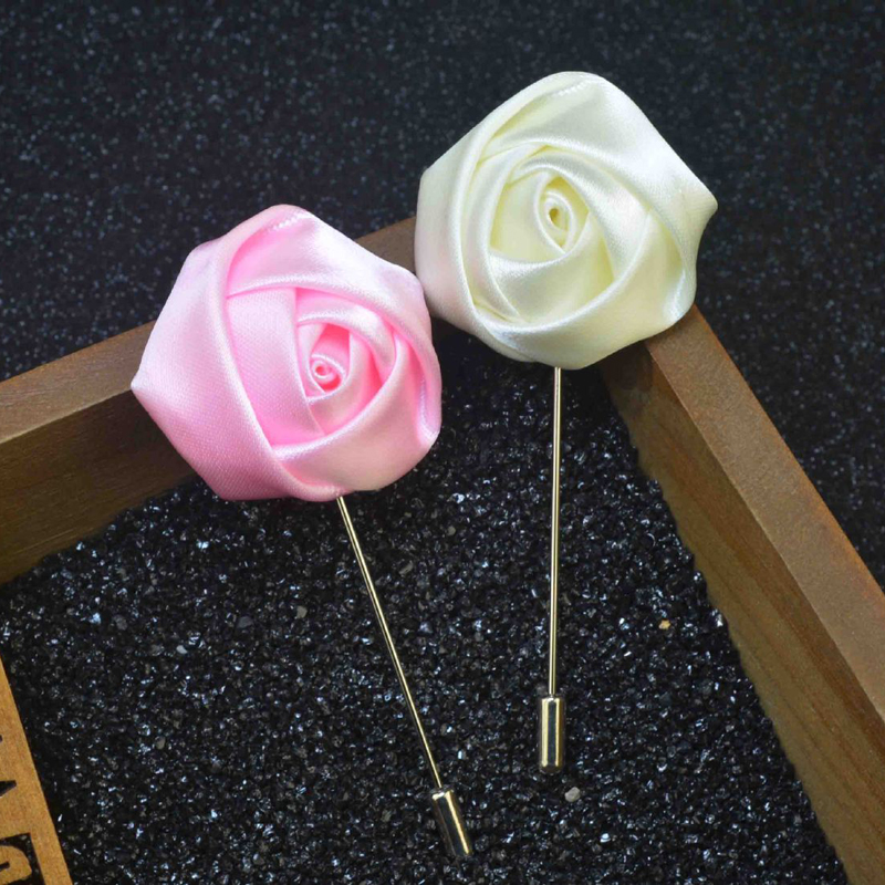10Pieces/Lot Handmade Ribbon Rose Flower Men's Suit Brooch Wedding Corsage Party Prom European Style Groom Boutonniere Flowers, M15
10Pieces/Lot Handmade Ribbon Rose Flower Men's Suit Brooch Wedding Corsage Party Prom European Style Groom Boutonniere Flowers, M15