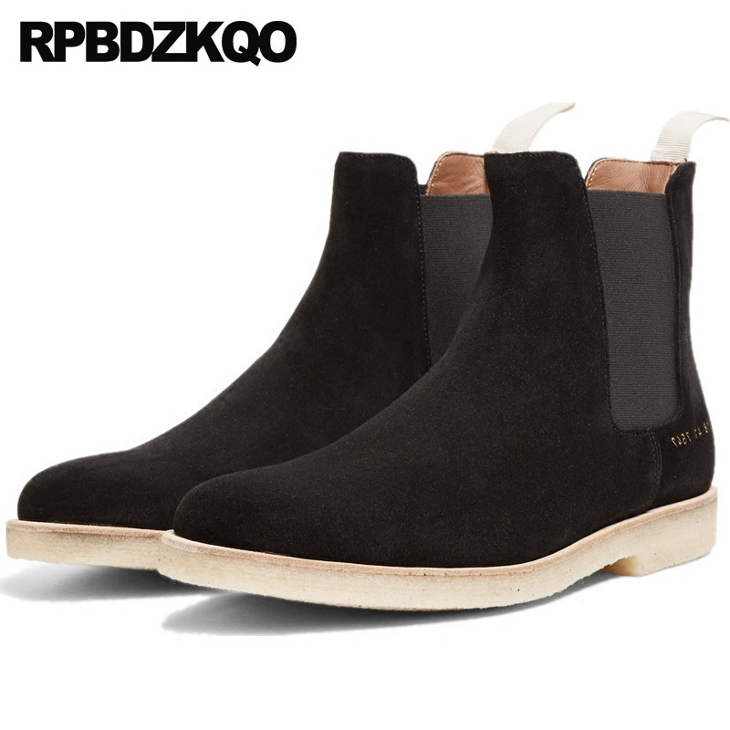 Suede 2018 Genuine Leather Black Winter Men Boots With Fur Slip On Ankle Shoes Warm Autumn Fall Booties Fashion
Suede 2018 Genuine Leather Black Winter Men Boots With Fur Slip On Ankle Shoes Warm Autumn Fall Booties Fashion