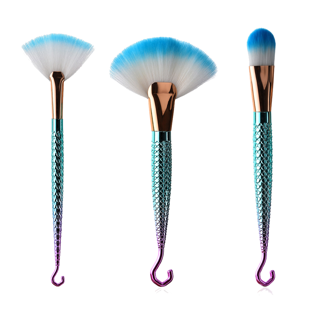 Women Fishhook Shape Professional Makeup Brushes Girls Bride Wedding Masquerade Party Cosmetic Powder Foundation Concealer Blusher Fan Brush
Women Fishhook Shape Professional Makeup Brushes Girls Bride Wedding Masquerade Party Cosmetic Powder Foundation Concealer Blusher Fan Brush