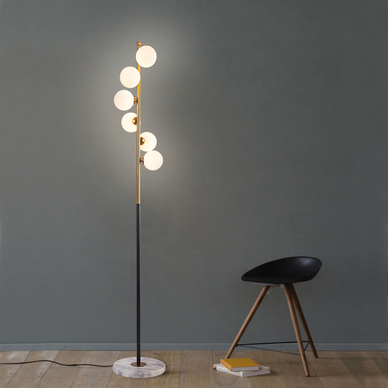 Nordic Simple Floor Lamps for Living Room Glass Ball Standing Lamp Gold Light Bedroom Creative Art Home Decor Lighting Fixtures
Nordic Simple Floor Lamps for Living Room Glass Ball Standing Lamp Gold Light Bedroom Creative Art Home Decor Lighting Fixtures