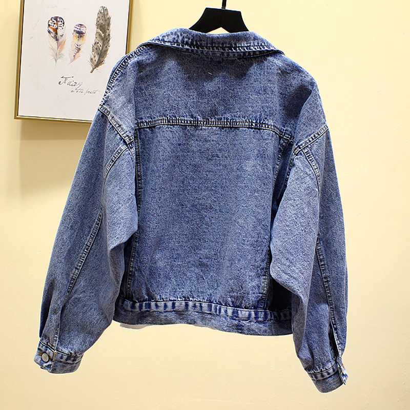 Jeans Jackets Coats Women 2020 Short Casual Denim Coat New Autumn Long Sleeve Jaqueta Feminina Chaquetas Mujer Jeans Jacket, Blue
Jeans Jackets Coats Women 2020 Short Casual Denim Coat New Autumn Long Sleeve Jaqueta Feminina Chaquetas Mujer Jeans Jacket, Blue