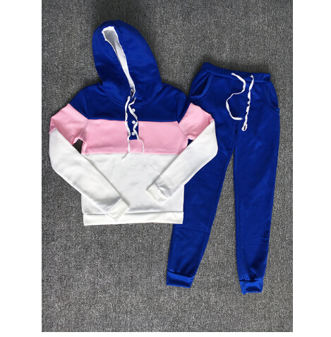 Long Sleeve Casual Suit Set Women Tracksuit Two-Piece Sport Style Outfit Jogging Sweatshirt Fiess Lounge Sportwear B3