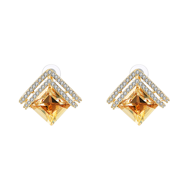 Stud S925 Antiallergy Women's Earrings And The Jewelry Geometric Hollow Square Triangle Zircon Fashion Banquet
Stud S925 Antiallergy Women's Earrings And The Jewelry Geometric Hollow Square Triangle Zircon Fashion Banquet