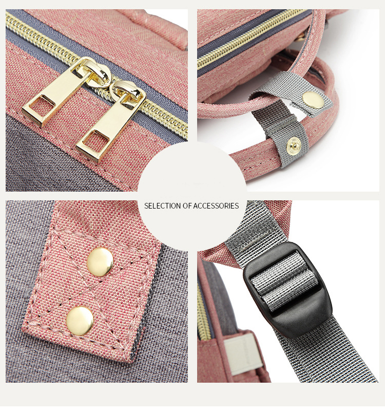 Diaper Bags Lequeen Baby Bags For Mom Diaper Bag Backpack Maternity Stroller Mommy Bag Nappy Baby Care Changing Newborn For Newborns H250218