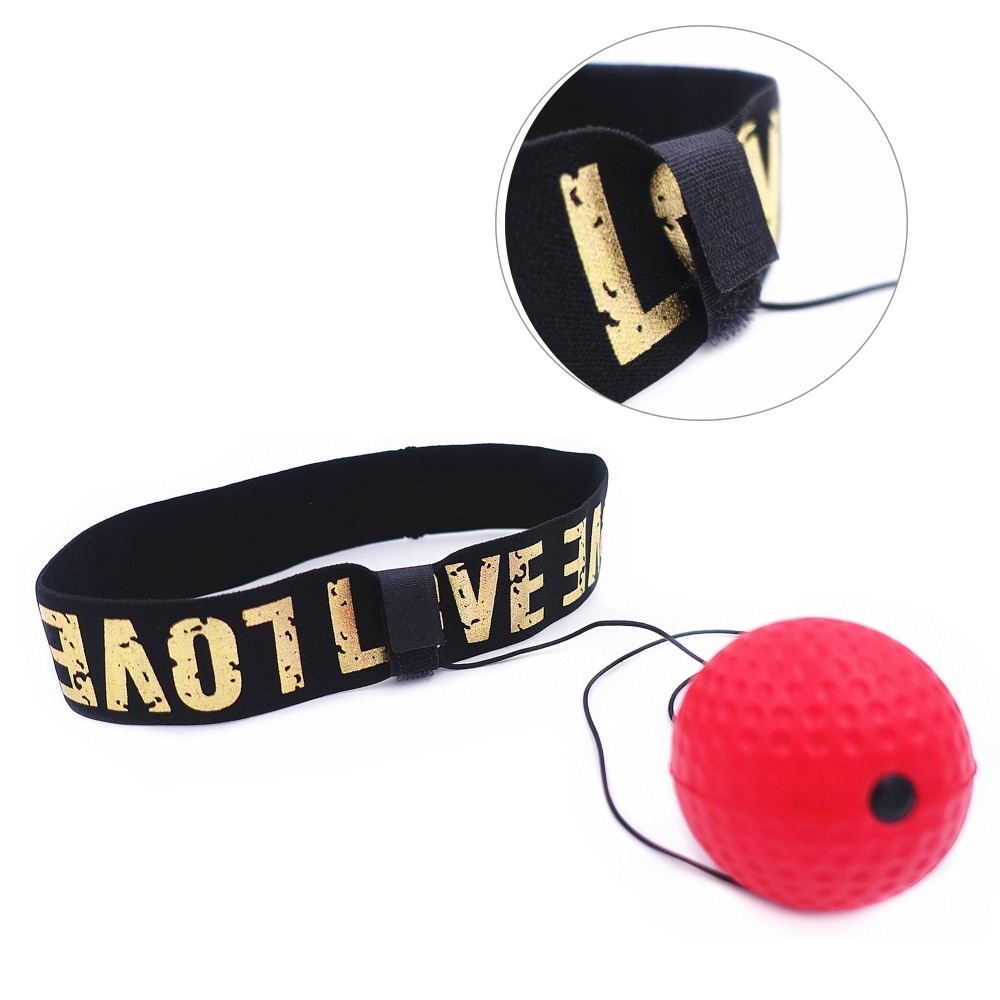 Boxing Reflex Speed Ball With Headband Mma Muay Thai Fight Ball Exercise Improving Speed Reactions Punch Boxing Training