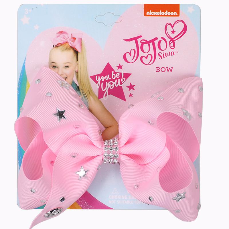 2pcs/lot 5inch Jojo Siwa Bows Children's Bow Hairpin Hot Drilling Five-Pointed Star Girls Hair Bows Hairpins Hair Clip Accessories
2pcs/lot 5inch Jojo Siwa Bows Children's Bow Hairpin Hot Drilling Five-Pointed Star Girls Hair Bows Hairpins Hair Clip Accessories