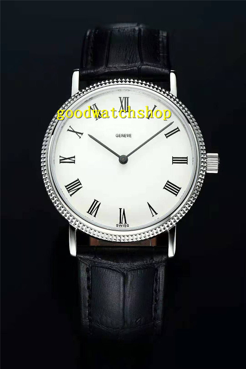 Top CALATRAVA Mens Watches Extra Thin Luxury Watch Swiss 9015 Automatic 28800 vph Sapphire Waterproof 316L Stainless Steel Leather Strap
Top CALATRAVA Mens Watches Extra Thin Luxury Watch Swiss 9015 Automatic 28800 vph Sapphire Waterproof 316L Stainless Steel Leather Strap