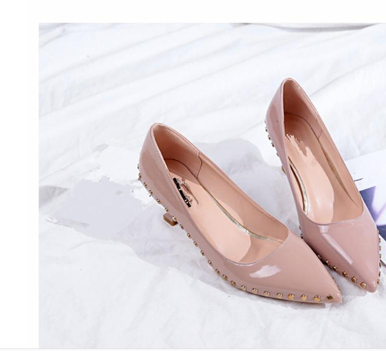 2020 Spring and Autumn with New style fashion High heel fine heel pointed end Women's shoes @LKIOP128, Black
2020 Spring and Autumn with New style fashion High heel fine heel pointed end Women's shoes @LKIOP128, Black