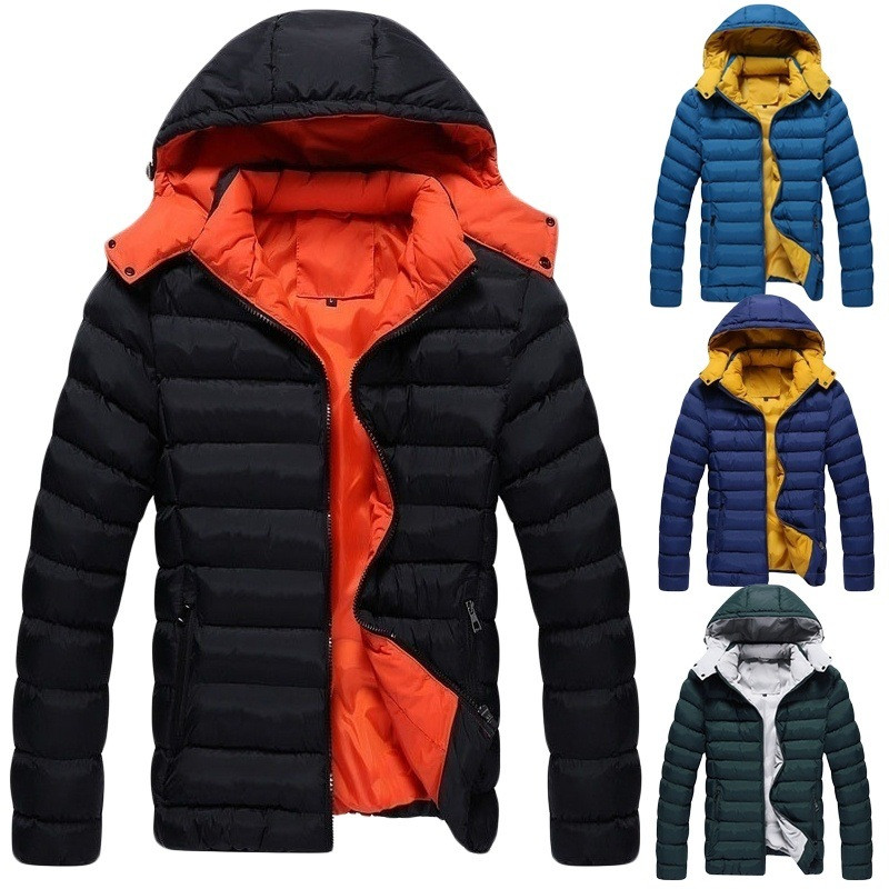 Mens Designer Winter Coats Casual Plus Size Patchwork Parkas Mens Fashion Hooded Outerwear, Black
Mens Designer Winter Coats Casual Plus Size Patchwork Parkas Mens Fashion Hooded Outerwear, Black