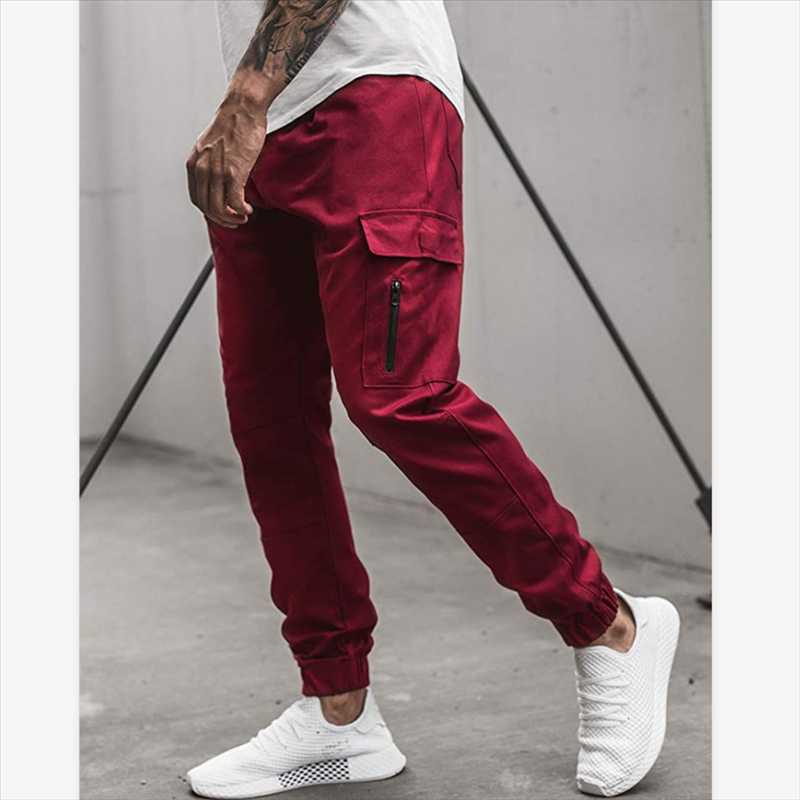 Pants Men 2020 New Fashion Trend Solid Color Zipper Pocket Casual Slim Joggers Men Pants, Black
Pants Men 2020 New Fashion Trend Solid Color Zipper Pocket Casual Slim Joggers Men Pants, Black