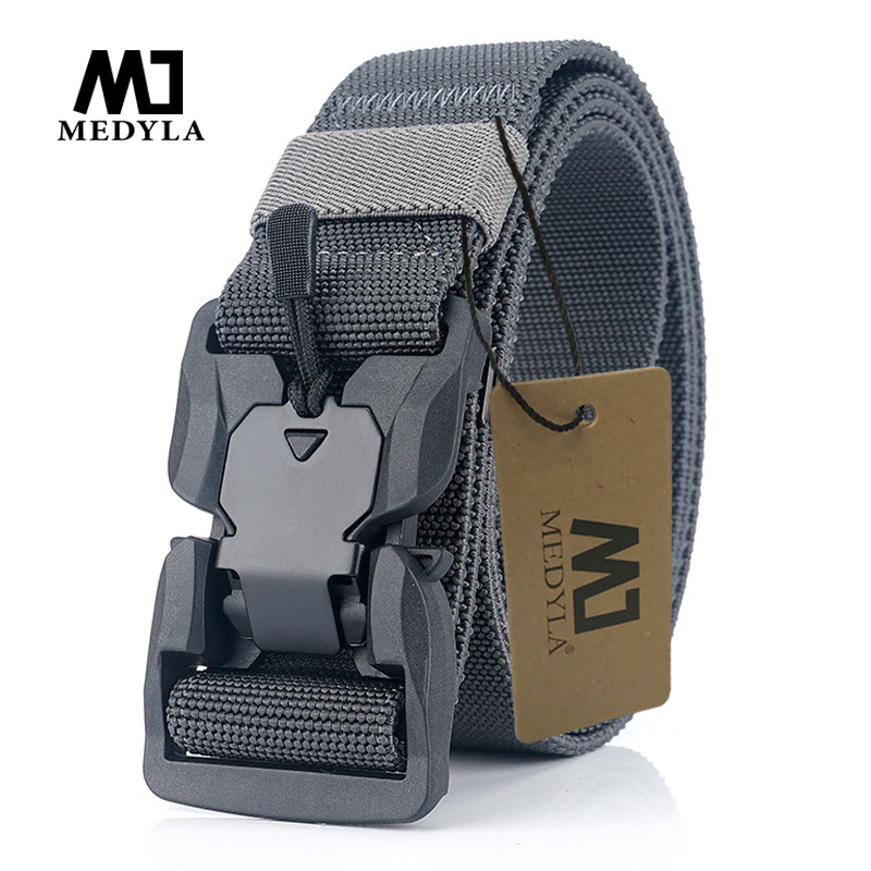 MEDYA NEW Military Equipment Combat Tactical Belts for Men US Army Training elastic Nylon belt, Black
MEDYA NEW Military Equipment Combat Tactical Belts for Men US Army Training elastic Nylon belt, Black