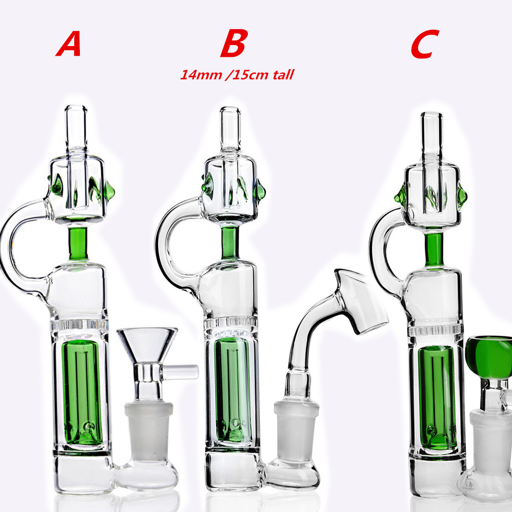 5.9 inchs Mini Oil Rigs Small Bong comb Perc Percolator Bongs Water Pipes glass Water Bongs Dab Rigs With 14mm Bowl
5.9 inchs Mini Oil Rigs Small Bong comb Perc Percolator Bongs Water Pipes glass Water Bongs Dab Rigs With 14mm Bowl