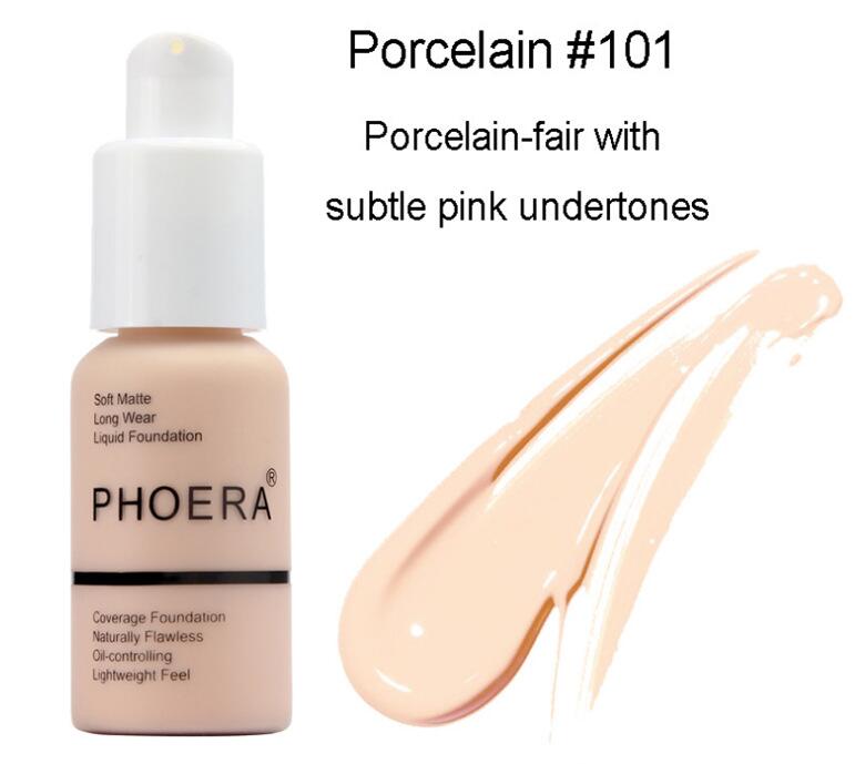 2019 New Brand Makeup Foundation PHOERA Matte Oil-contral Liquid foundation 10 Colors Concealer DHL Free Shipping
2019 New Brand Makeup Foundation PHOERA Matte Oil-contral Liquid foundation 10 Colors Concealer DHL Free Shipping