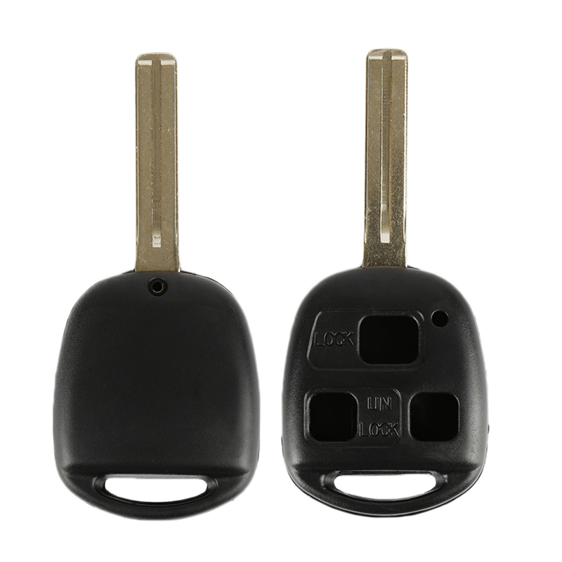 3 Button Remote Key Protective Shell For Lexus GX470 RX350 ES300 RX300 Keyless Entry Key Fob Case Cover Replacement