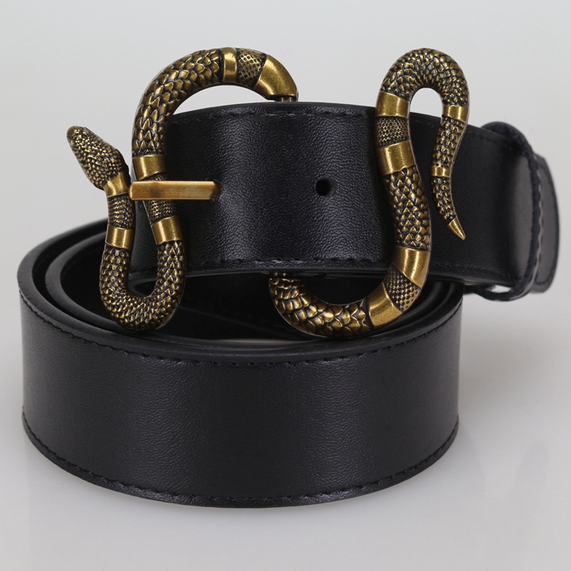 Hot sale New Black Luxury High Quality Designer Fashion snake buckle belt mens womens belt ceinture for gift, Black;brown
Hot sale New Black Luxury High Quality Designer Fashion snake buckle belt mens womens belt ceinture for gift, Black;brown