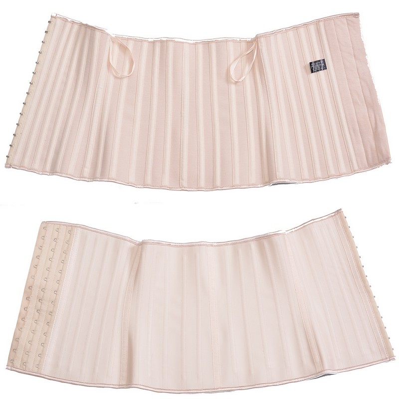 25 Steel Boned Glossy Latex Waist Trainer Corset Waist Cincher Workout Shapewear 3 Rows Hooks Body Shaper Slimming Underwear 25cm/30cm Torso