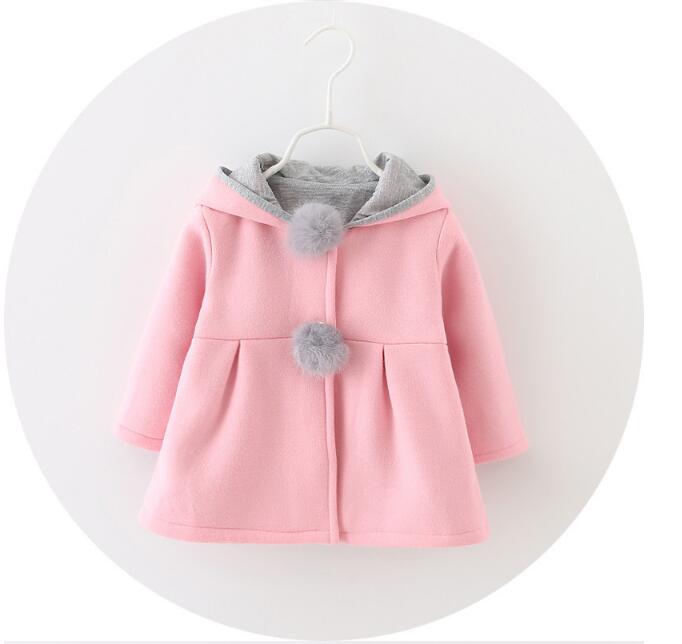 Baby Girls Coat Winter Spring Baby Girls Princess Coat Jacket Rabbit Ear Hoodie Casual Outerwear for girl Infants clothing, Pink
Baby Girls Coat Winter Spring Baby Girls Princess Coat Jacket Rabbit Ear Hoodie Casual Outerwear for girl Infants clothing, Pink