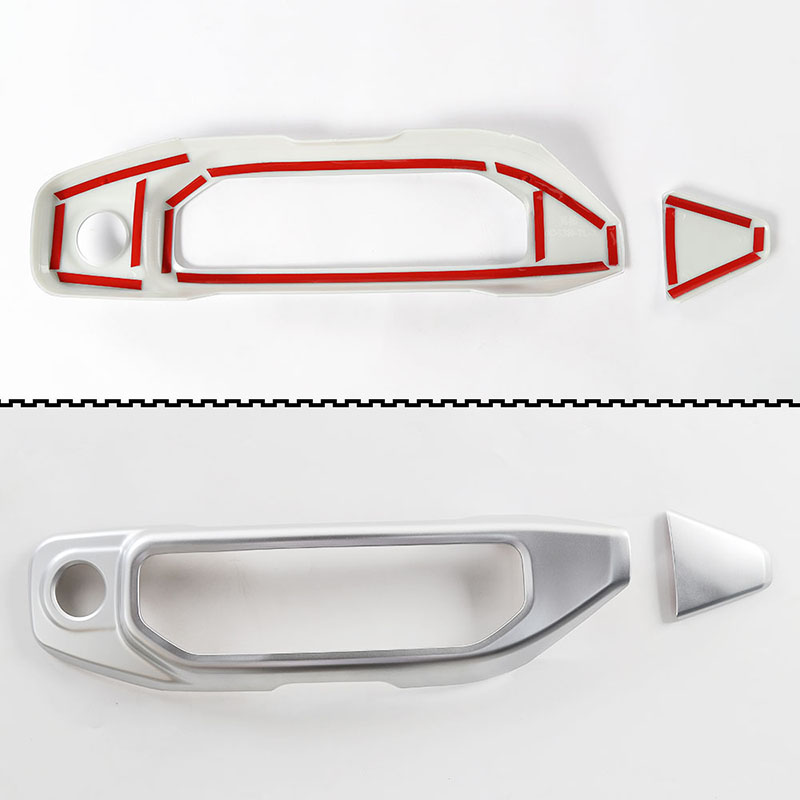 Silver Air Condition Panel Trim Cover For Jeep Wrangler JL Factory Outlet High Quatlity Auto Interior Accessories