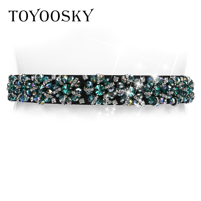 2018 New Arrival Designer Luxury Crystal Elastic Women Wide Belt with rhinestone Elegant belts for women High Quality TOYOOSKY, Black;brown
2018 New Arrival Designer Luxury Crystal Elastic Women Wide Belt with rhinestone Elegant belts for women High Quality TOYOOSKY, Black;brown
