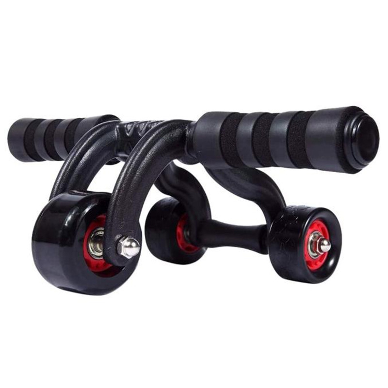 Abdominal Wheel, Three-Wheeled Home Sports Fitness Equipment, No Damage to Floor,Anti-Skid High-Elastic Wheels, Black
Abdominal Wheel, Three-Wheeled Home Sports Fitness Equipment, No Damage to Floor,Anti-Skid High-Elastic Wheels, Black