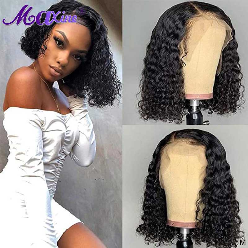 Short Bob Lace Front Wig Brazilian Curly Bob Remy Human Hair Wig 13x4 Lace Front For Women 150% Density Pre Plucked, Natural color
Short Bob Lace Front Wig Brazilian Curly Bob Remy Human Hair Wig 13x4 Lace Front For Women 150% Density Pre Plucked, Natural color