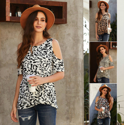 Womens Fashion Leopard Short T-shirt Ladys Vogue Print Top Women Casual T-shirt Lady Daily Clothing T-shirt 2020 Summer New Style, Color1
Womens Fashion Leopard Short T-shirt Ladys Vogue Print Top Women Casual T-shirt Lady Daily Clothing T-shirt 2020 Summer New Style, Color1