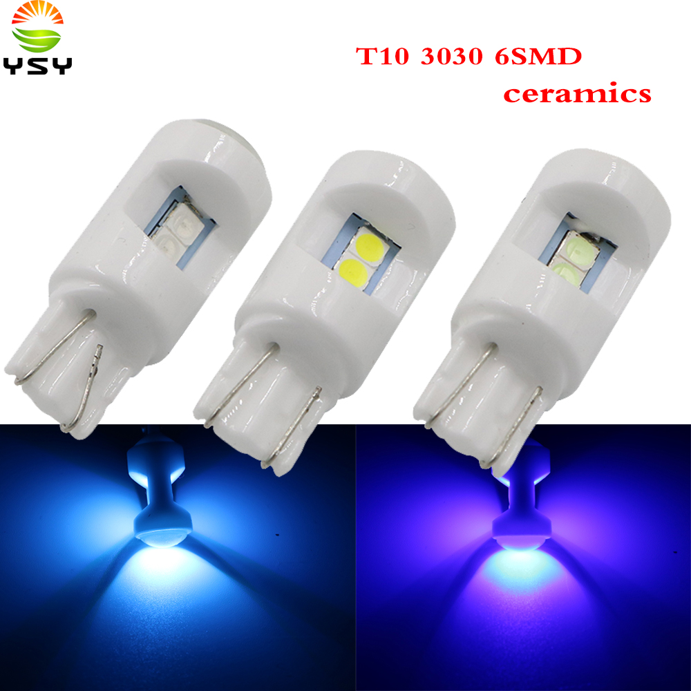 YSY 100X T10 3030 6 LED Car Interior LED W5W 168 Wedge Door Instrument Side Bulb Lamp Car Light Plate Light White/Blue/Red/pink, As pic
YSY 100X T10 3030 6 LED Car Interior LED W5W 168 Wedge Door Instrument Side Bulb Lamp Car Light Plate Light White/Blue/Red/pink, As pic