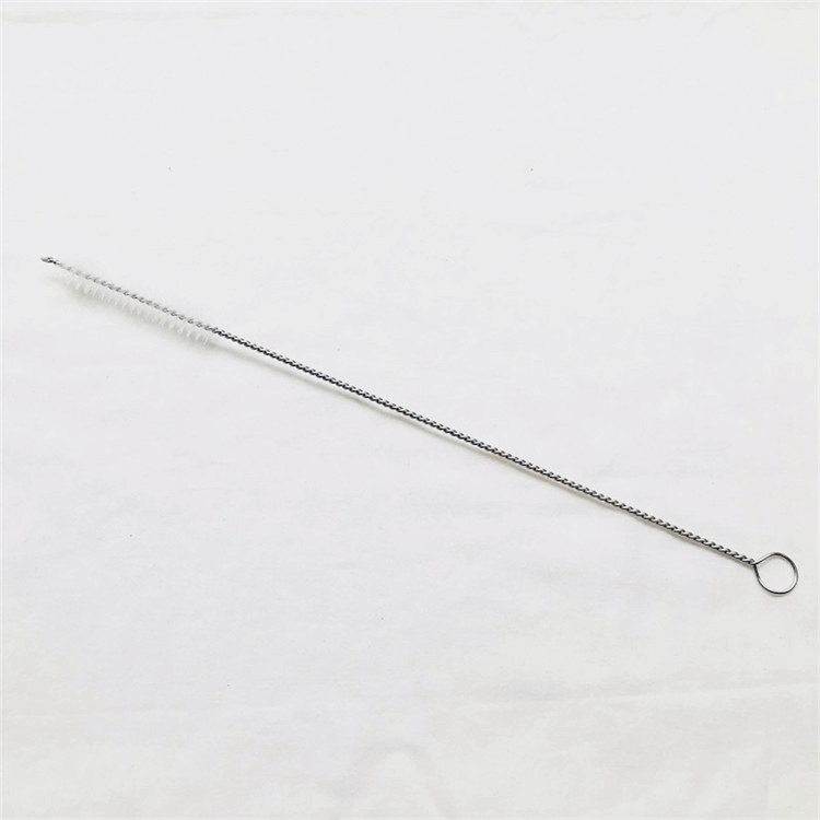 200MM Rotate Brush Nylon Brush Cleaner for Metal Straw Cleaning Light Weight Stainless Steel Straw Brush