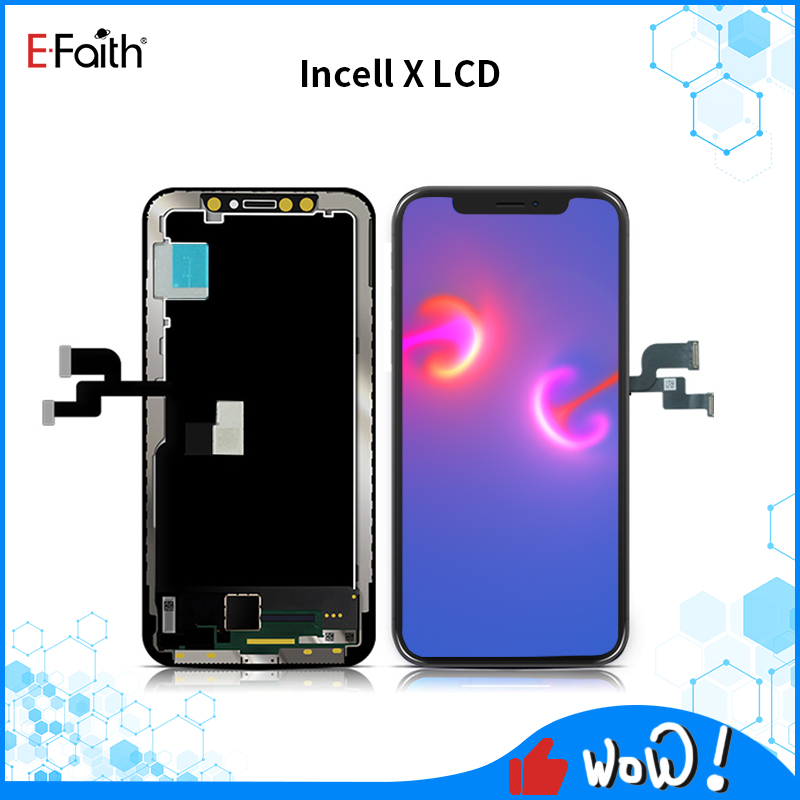 Incell Perfect Quality LCD Display For iPhone X Touch panels Screen Replacement Parts
Incell Perfect Quality LCD Display For iPhone X Touch panels Screen Replacement Parts