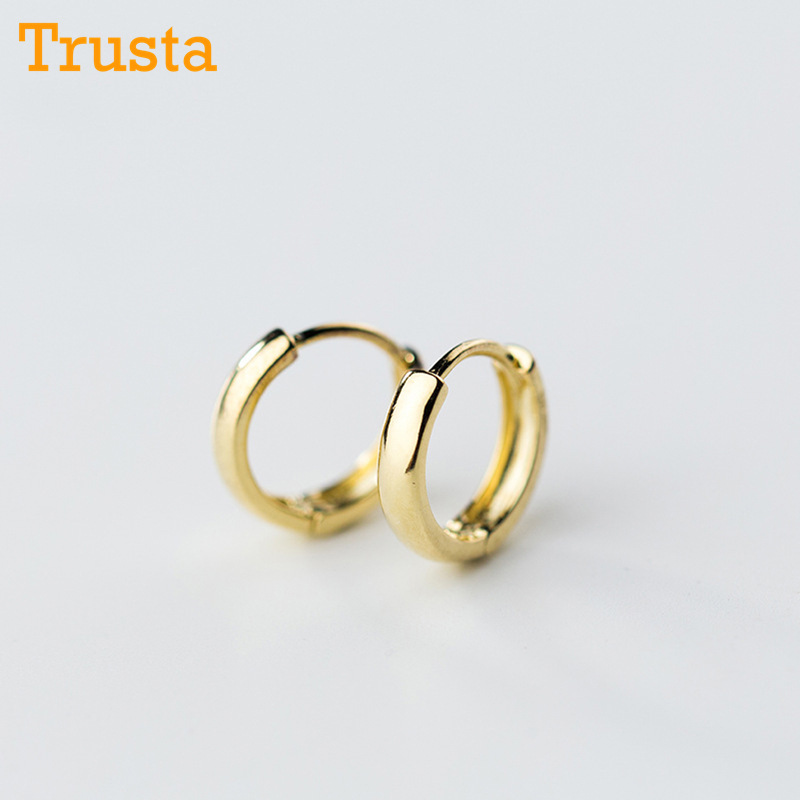 Trusta 925 Sterling Silver Hoop Geometric 9mm Ear Cuff Clip Earrings For Women Without Piercing Fashion Earings Jewelry DS607
Trusta 925 Sterling Silver Hoop Geometric 9mm Ear Cuff Clip Earrings For Women Without Piercing Fashion Earings Jewelry DS607