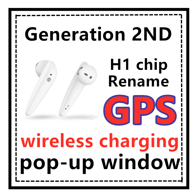 New h1 chip tws 2 generation Bluetooth Earphone Wireless charging pop up window Headphones Super Bass Earbuds pk i18 i200 i500 i10000 TOP, White
New h1 chip tws 2 generation Bluetooth Earphone Wireless charging pop up window Headphones Super Bass Earbuds pk i18 i200 i500 i10000 TOP, White