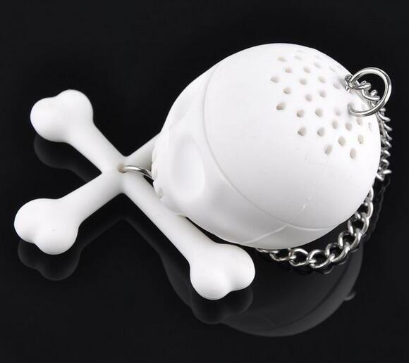 Creative TBones Bones Skull Tea Infuser Tea Strainer for Home Decor Health Beauty for slimming6244834