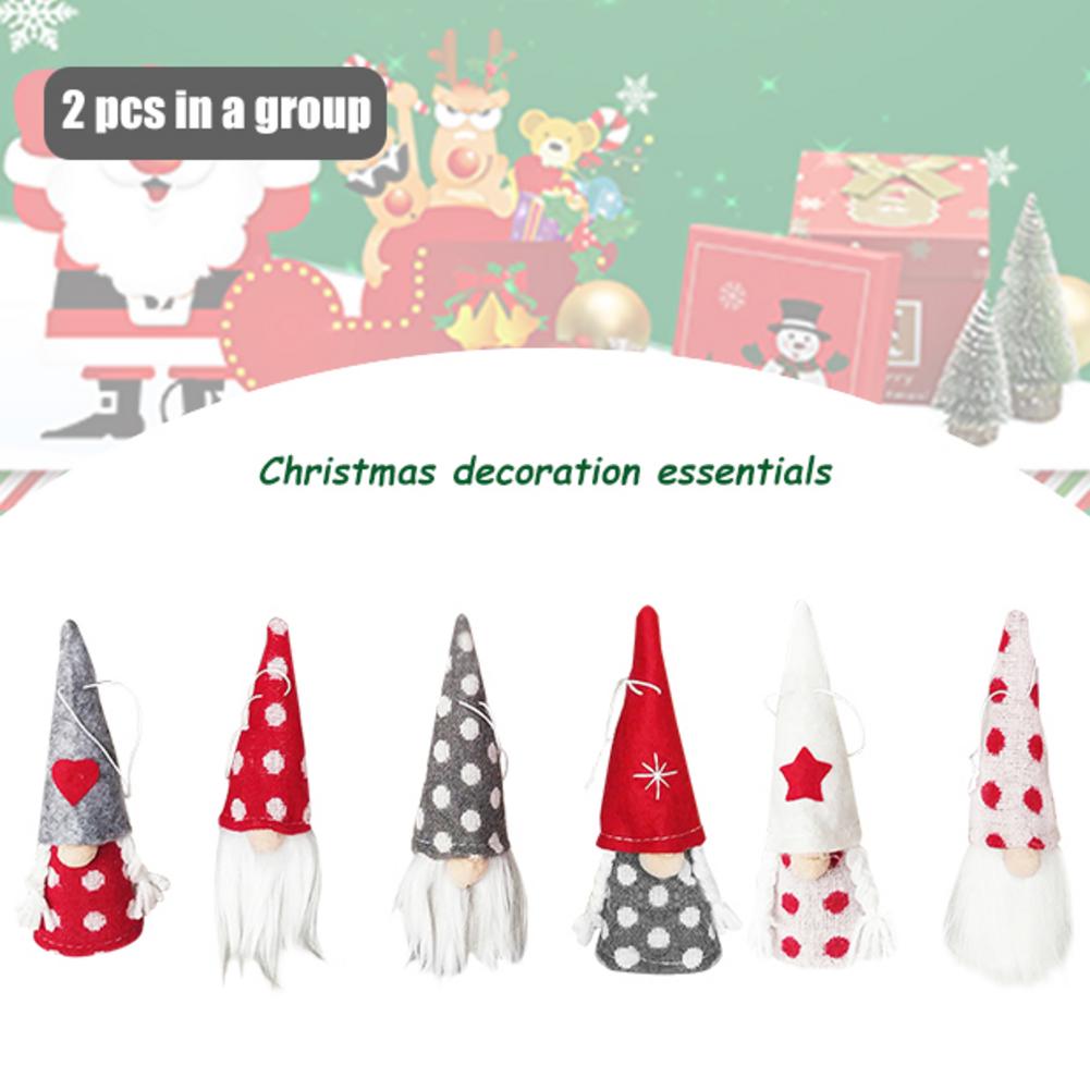 1 Pair Christmas Faceless Old Man Doll Hanging Ornaments New Year Dinner Party Christmas Decorations For Home Kid Xmas Gift Toy
1 Pair Christmas Faceless Old Man Doll Hanging Ornaments New Year Dinner Party Christmas Decorations For Home Kid Xmas Gift Toy