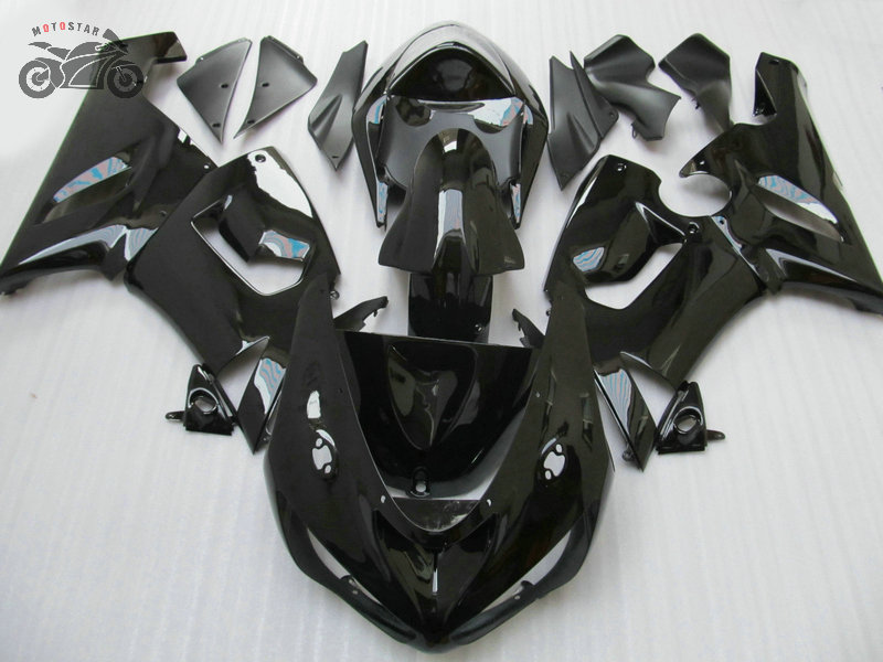 Customize fairings set for Kawasaki Ninja ZX6R 2005 2006 ZX-6R 636 05 06 ZX636 glossy black ABS plastic road racing fairing kit, Same as the picture
Customize fairings set for Kawasaki Ninja ZX6R 2005 2006 ZX-6R 636 05 06 ZX636 glossy black ABS plastic road racing fairing kit, Same as the picture
