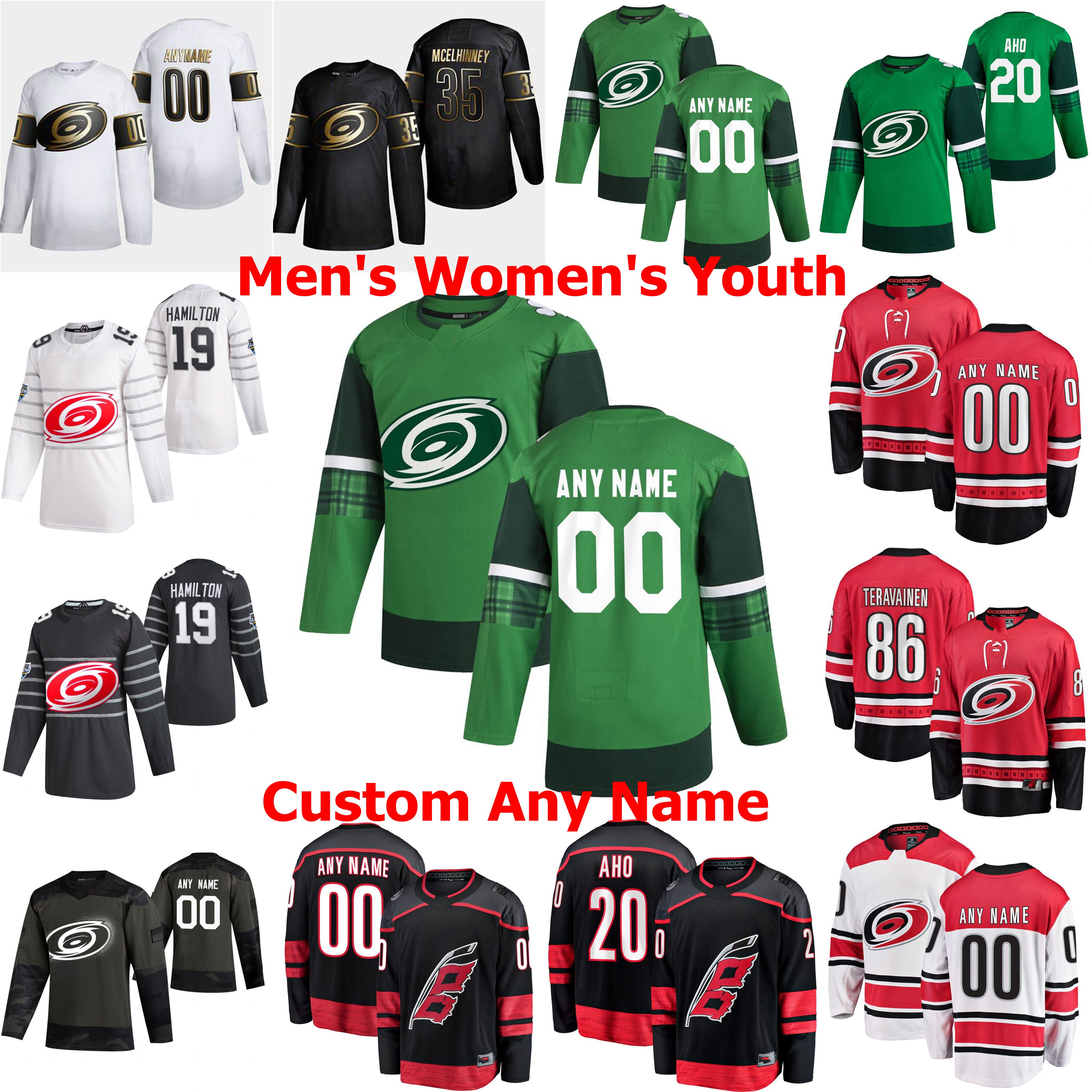 2020 Carolina Hurricanes St. Patrick's Day Hockey Jerseys Brady Skjei Jersey Sami Vatanen Vincent Trocheck Haydn Fleury Staal Custom Stitche, Womens red home
2020 Carolina Hurricanes St. Patrick's Day Hockey Jerseys Brady Skjei Jersey Sami Vatanen Vincent Trocheck Haydn Fleury Staal Custom Stitche, Womens red home