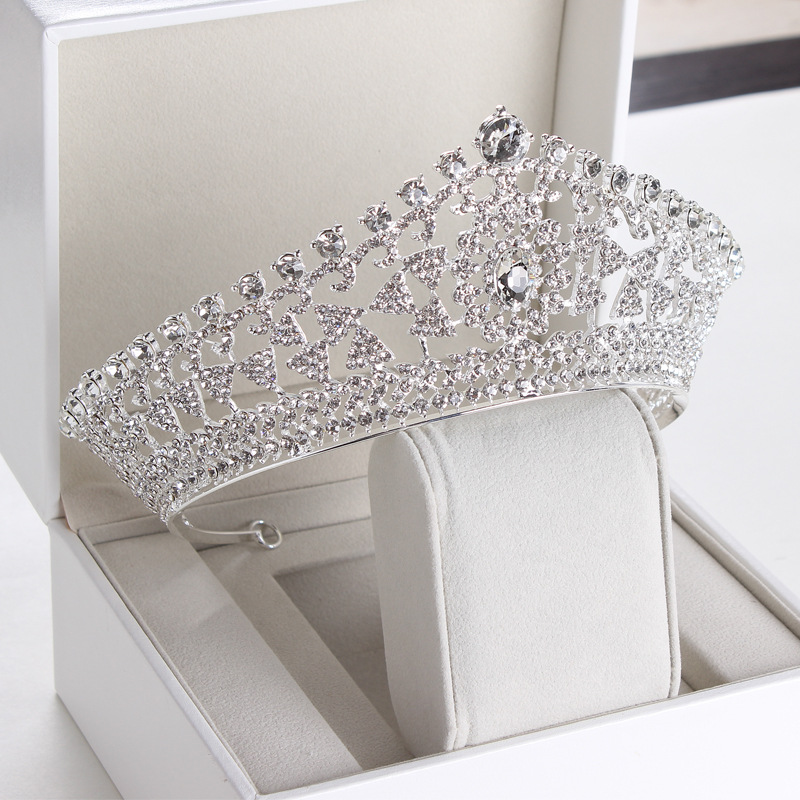 Luxury Wedding Bridal Hair Accessories In Stock Rhinestones Bride Crowns Women Formal Ceremony Jewelry With Box
Luxury Wedding Bridal Hair Accessories In Stock Rhinestones Bride Crowns Women Formal Ceremony Jewelry With Box