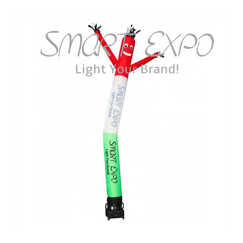Customized Single Leg Sky Tube Advertising Inflatable Air Dancer for Event or Promotion with Custom Printing and Base Blower Ø0.46x6m
Customized Single Leg Sky Tube Advertising Inflatable Air Dancer for Event or Promotion with Custom Printing and Base Blower Ø0.46x6m