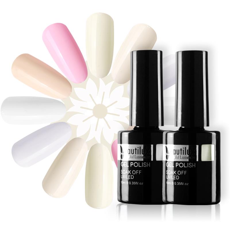Beautilux Nail Gel Polish White Beigh Ivory Lilac Collection Salon Nails Art Gels Varnish Soak Off UV LED Nail Lacquer 10ml, 092 
Beautilux Nail Gel Polish White Beigh Ivory Lilac Collection Salon Nails Art Gels Varnish Soak Off UV LED Nail Lacquer 10ml, 092