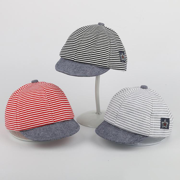Baby Hats For Boys Newborn Summer Cotton Casual Striped Soft Eaves Baseball Infant Baby Caps Baby Accessories Boy Beret, Red
Baby Hats For Boys Newborn Summer Cotton Casual Striped Soft Eaves Baseball Infant Baby Caps Baby Accessories Boy Beret, Red