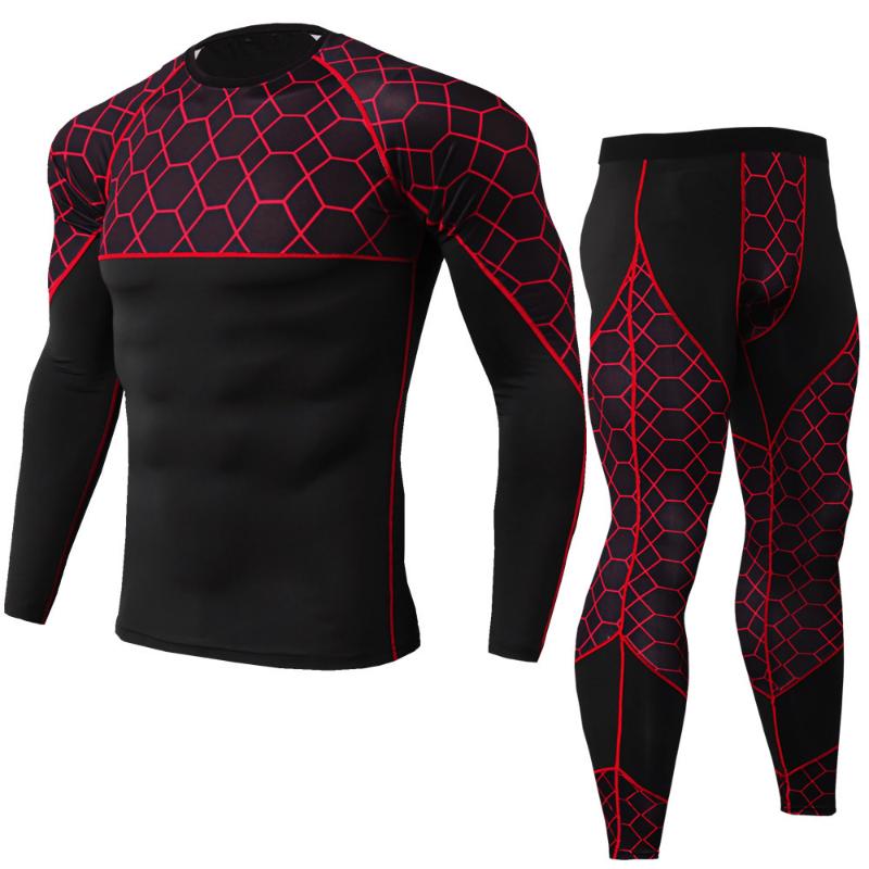 Men's Pro Tight Fitness Training Wear Elastic Quick Drying Clothes Set Long Sleeves + Trousers, 03
Men's Pro Tight Fitness Training Wear Elastic Quick Drying Clothes Set Long Sleeves + Trousers, 03