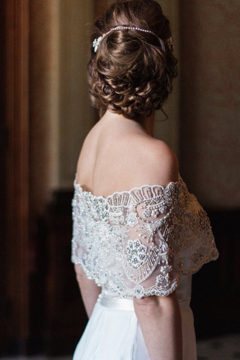 Beading Bridal Wraps Crystal Bridal Coat Sequins Jackets New Arrival Wedding Capes Wraps Bolero Jacket Wedding Dress Wraps Custom Made