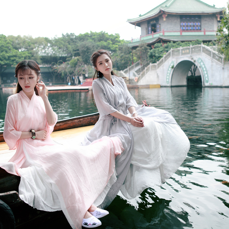 Hanfu 2019 summer hanfu women's national clothes chinese ancient female costume lady chinese stage dress
Hanfu 2019 summer hanfu women's national clothes chinese ancient female costume lady chinese stage dress