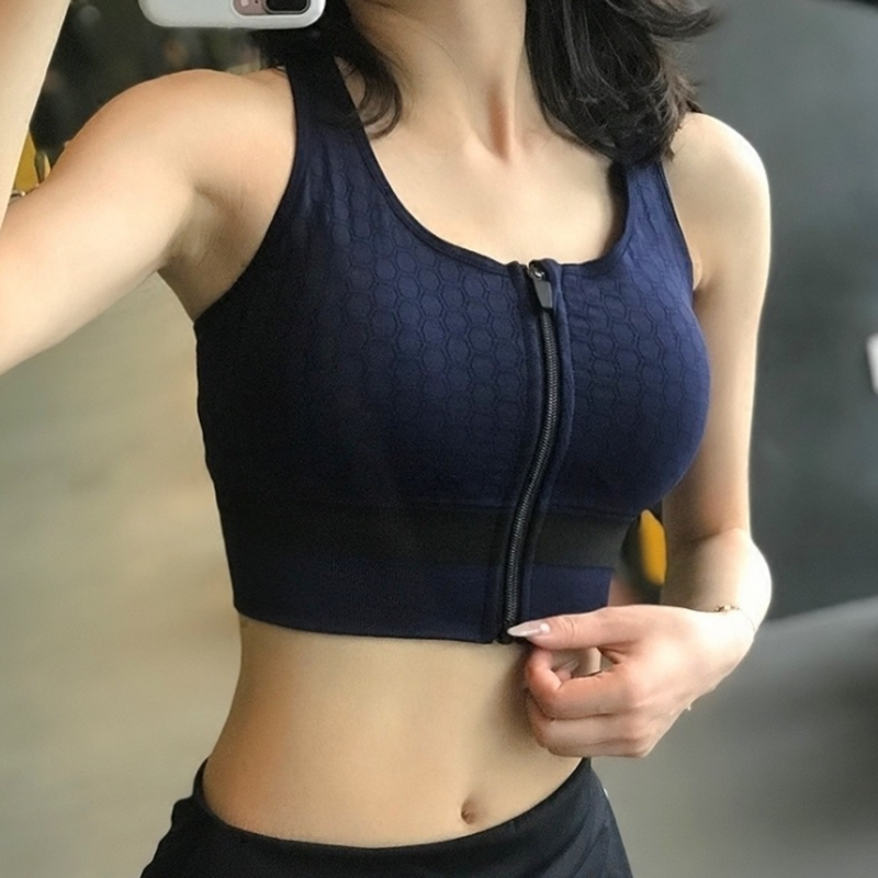 sexy Women Zipper Push Up Sports Bras Vest Underwear Shockproof Breathable Gym Fitness Athletic Running Yoga cross Sport Tops
sexy Women Zipper Push Up Sports Bras Vest Underwear Shockproof Breathable Gym Fitness Athletic Running Yoga cross Sport Tops