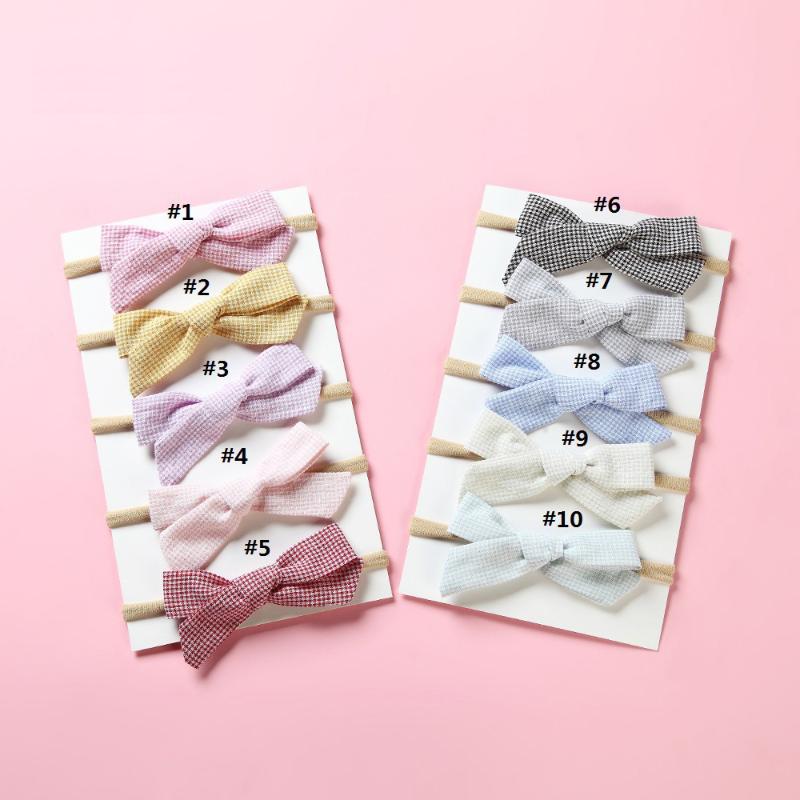 10 pcs/lot, Pinwheel Plaid Fabric Bow Nylon headbands, Handtied Bow headbands,Schoolgirl hair accessories, With nylon headbands
10 pcs/lot, Pinwheel Plaid Fabric Bow Nylon headbands, Handtied Bow headbands,Schoolgirl hair accessories, With nylon headbands